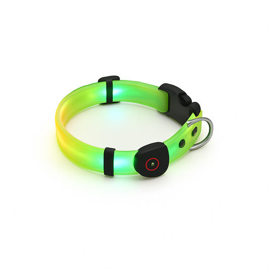 Collar Golden LED
